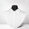 Col amovible blanc à mettre sous un pull effet véritable chemise